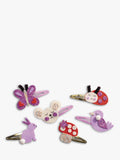 Janod kids hair clips craft kit flower garden, imported from the UK