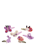 Janod kids hair clips craft kit flower garden, imported from the UK