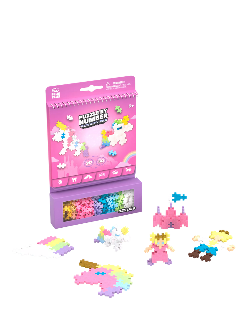 Plus-Plus Fairy Tale puzzle 125 pieces, UK version