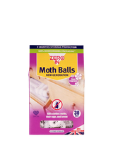 John Lewis ZeroIn New Generation Moth Balls Clothes Protection Pack of 30- Buy online at McGrocer
