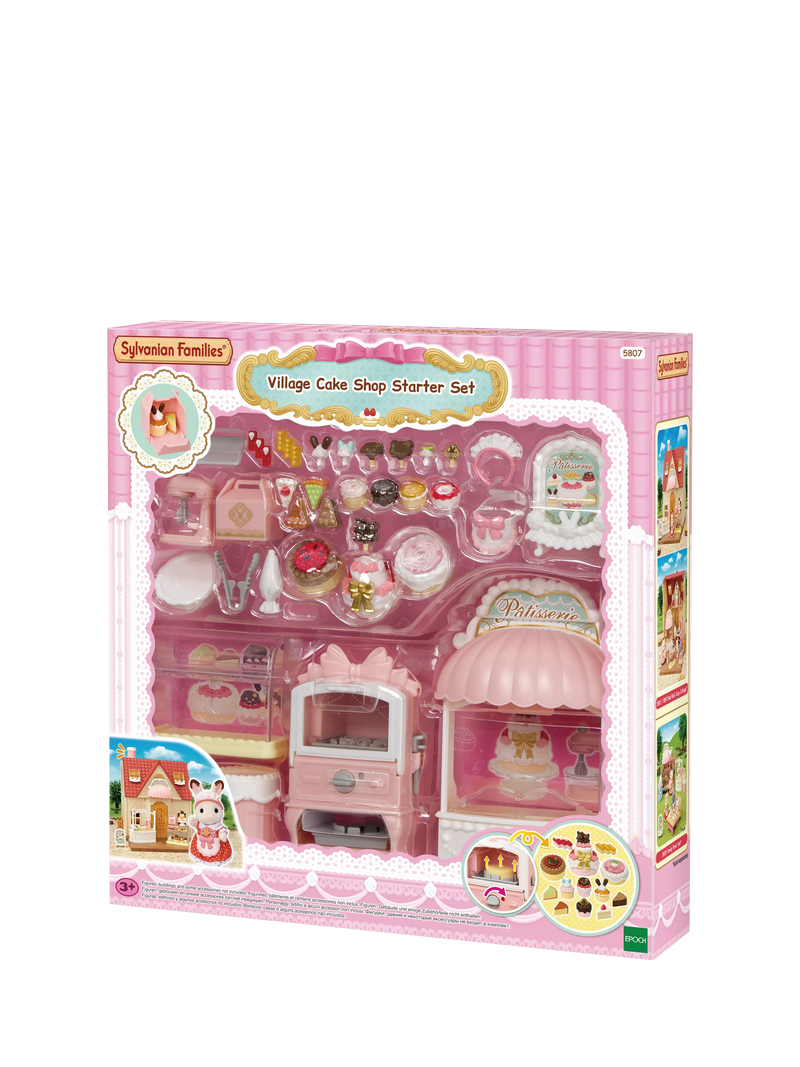 Sylvanian Families cake shop starter set - British product