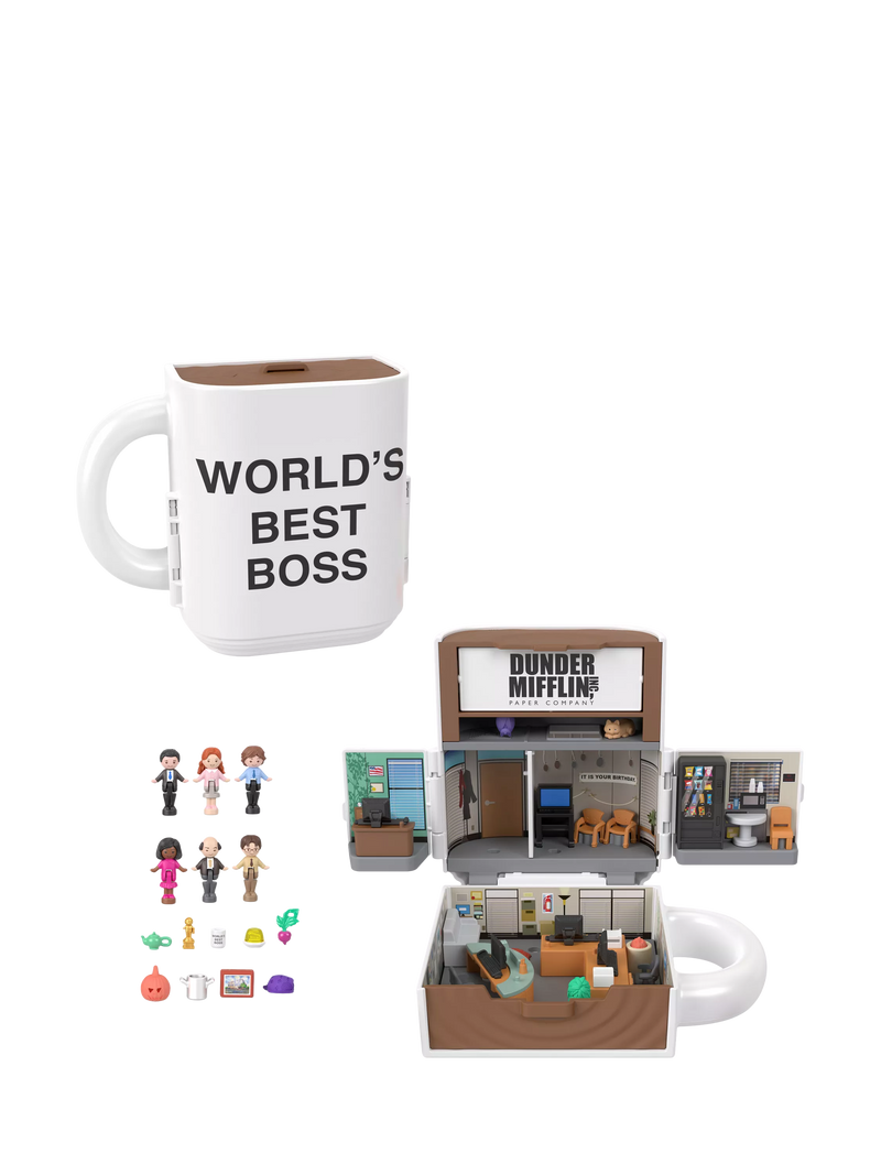 Polly Pocket Office Compact playset, imported from the UK