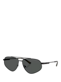 Emporio Armani irregular sunglasses (British brand)
