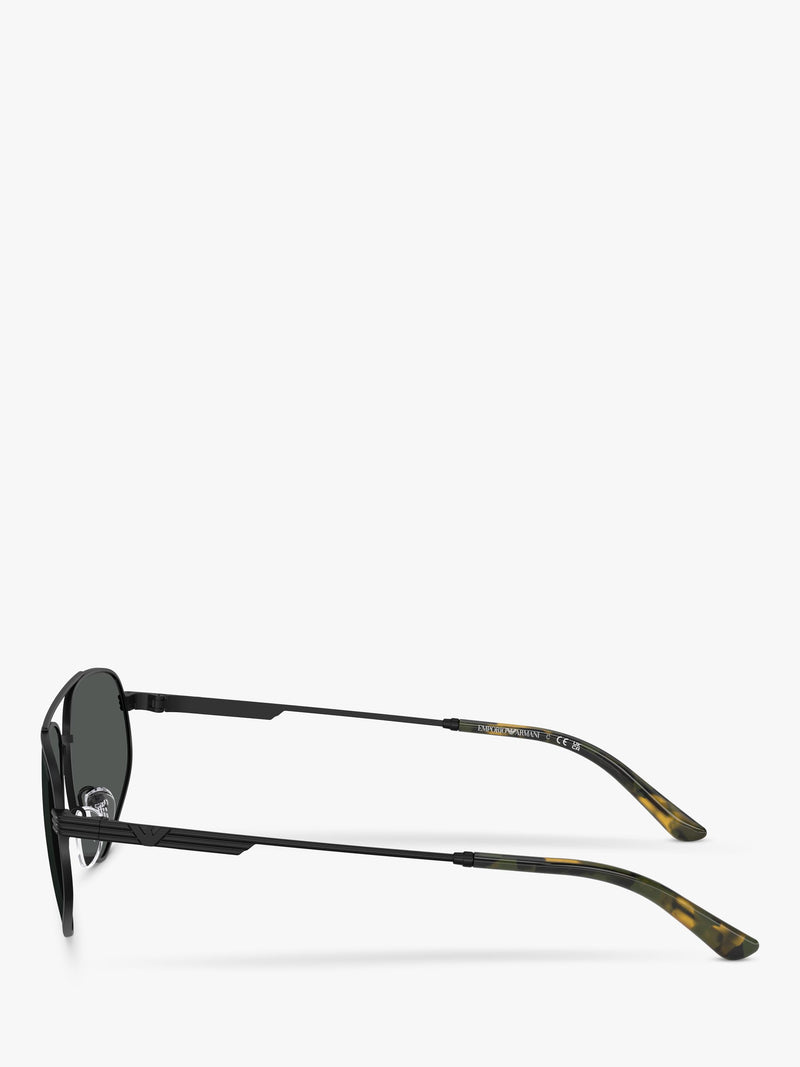 Emporio Armani irregular sunglasses (British brand)