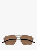 Moncler rectangular sunglasses matte anthracite (British brand)