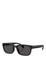 John Lewis Moncler ME8002 Unisex Rectangular Sunglasses, Matte Black/Black- Buy online at McGrocer