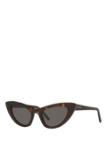 Yves Saint Laurent cat's eye sunglasses tortoise (British brand)