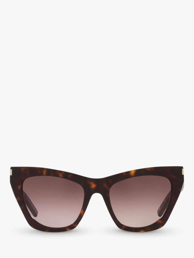Yves Saint Laurent cat's eye sunglasses brown gradient 55mm (British brand)