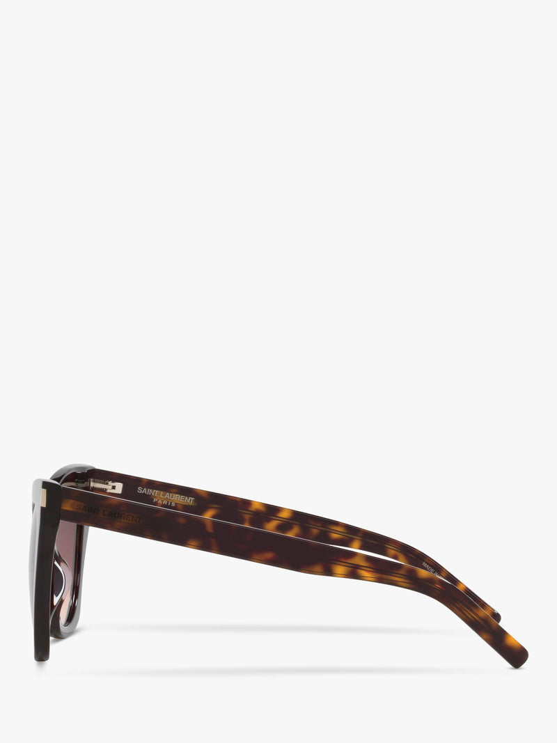 Yves Saint Laurent cat's eye sunglasses brown gradient 55mm (British brand)