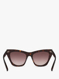 Yves Saint Laurent cat's eye sunglasses brown gradient 55mm (British brand)