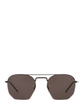 Yves Saint Laurent irregular sunglasses black frame polyamide lenses (British brand)