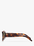Yves Saint Laurent oval sunglasses tortoise green - British product
