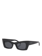 John Lewis Yves Saint Laurent Women's Cat Eye Sunglasses, Black, 49mm Lens- Buy online at McGrocer