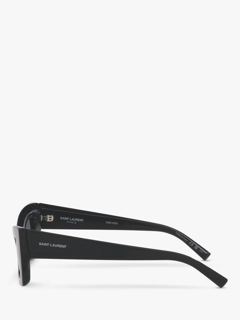 Yves Saint Laurent cat eye sunglasses black, imported from the UK