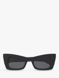 Yves Saint Laurent cat eye sunglasses black, imported from the UK