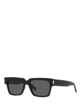 John Lewis Yves Saint Laurent Men's D-Frame Sunglasses Black/Grey- Buy online at McGrocer