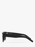 Yves Saint Laurent men's D-frame sunglasses black grey (British brand)