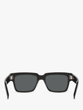 Yves Saint Laurent men's D-frame sunglasses black grey (British brand)