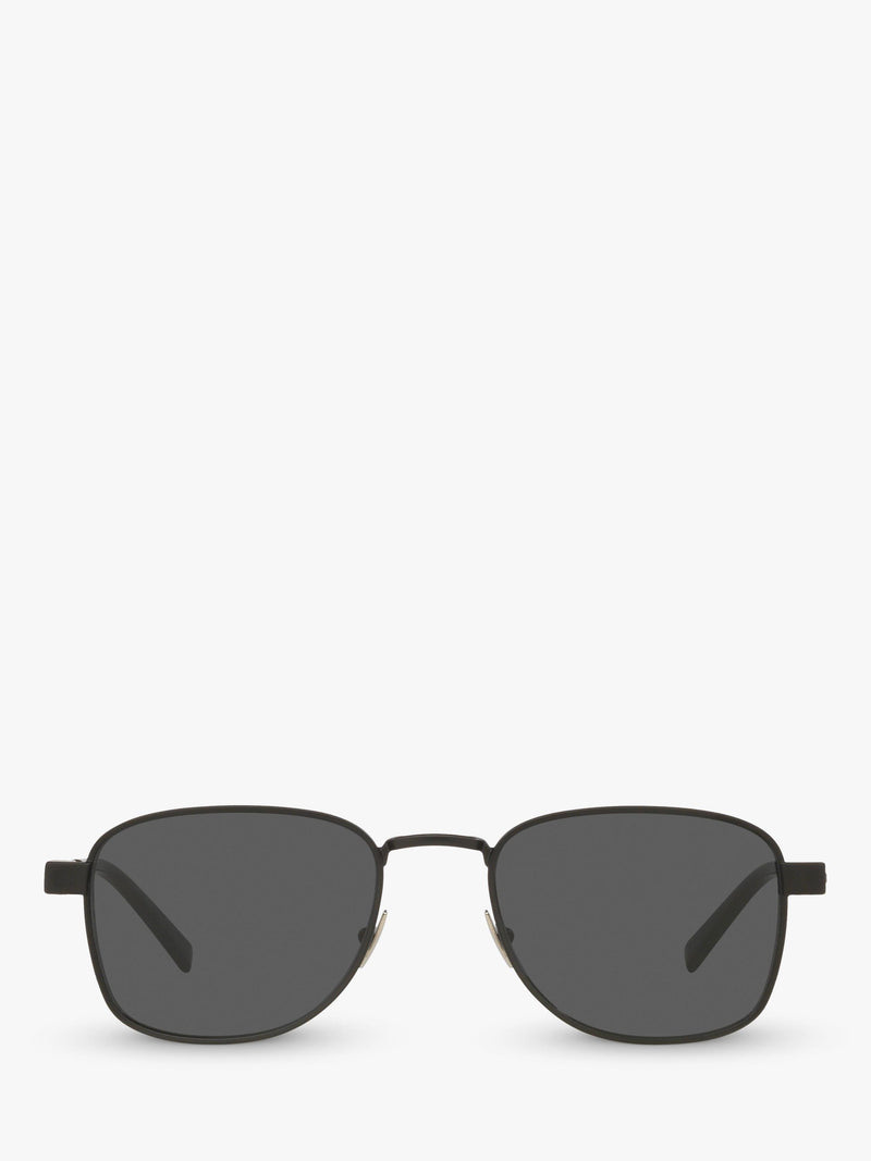 Yves Saint Laurent square sunglasses black grey, UK version