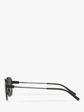 Yves Saint Laurent square sunglasses black grey, UK version