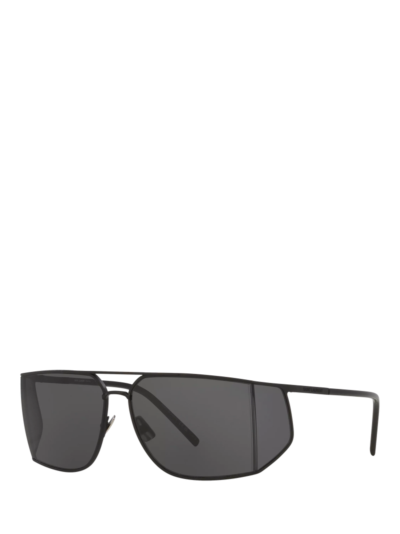 Yves Saint Laurent oval sunglasses black, imported from the UK