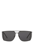 Yves Saint Laurent oval sunglasses black, imported from the UK