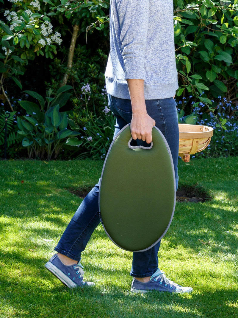 Burgon & Ball memory foam garden kneeler, imported from the UK