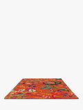 Tapis Harlequin Wonderland Floral en laine riche multicolore, version UK