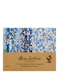 Alice Caroline Liberty charm squares blue 20-pack - British product