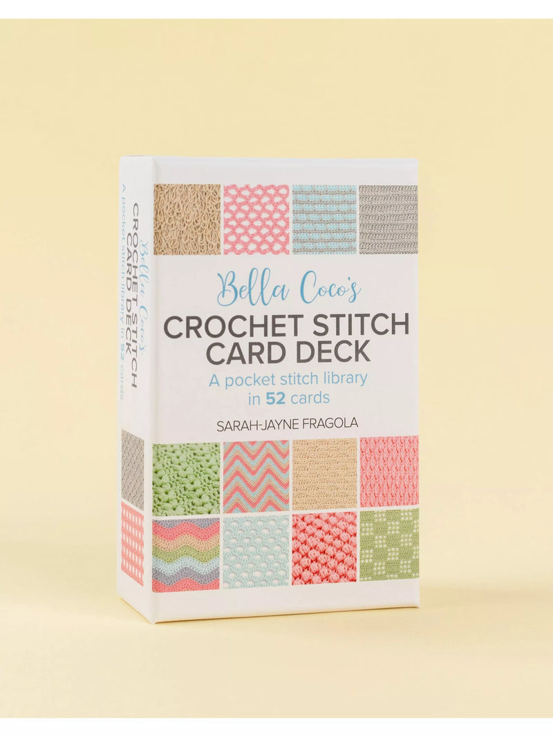 Search Press Bella Coco crochet stitch card deck (British brand)