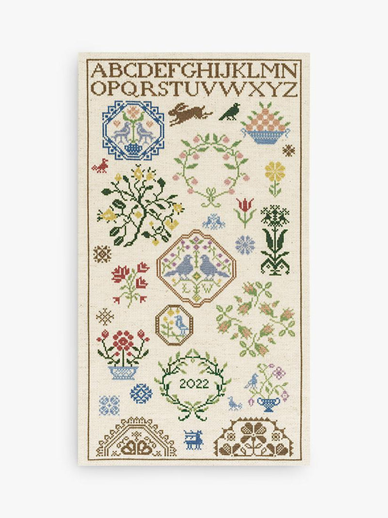 Search Press Quaker Samplers cross stitch book - British product