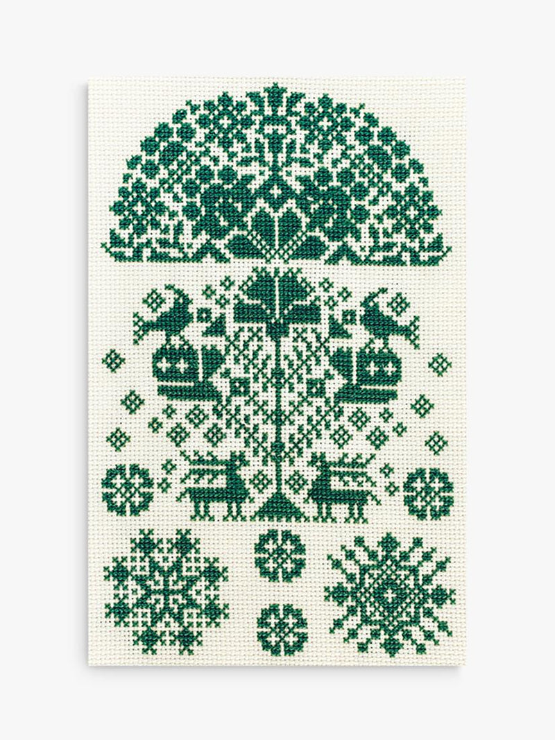 Search Press Quaker Samplers cross stitch book - British product