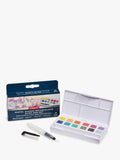 Derwent pastel shades watercolour paint set of 12 - British product