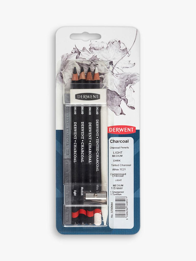 Derwent Charcoal Drawing Set - British product