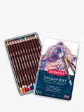 Derwent coloured pencils Coloursoft set 12, UK version