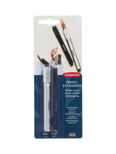 John Lewis Derwent Pencil Extenders Pack of 2- Buy online at McGrocer