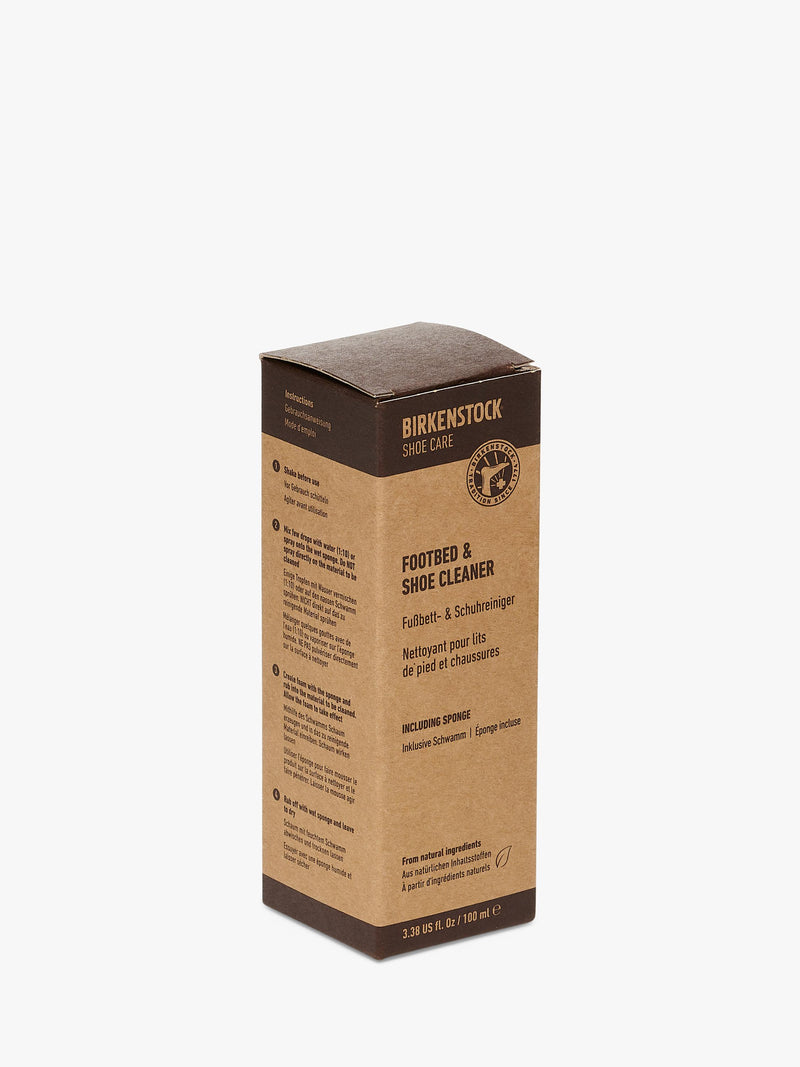 Birkenstock Footbed & Shoe Cleaner with sponge, UK version