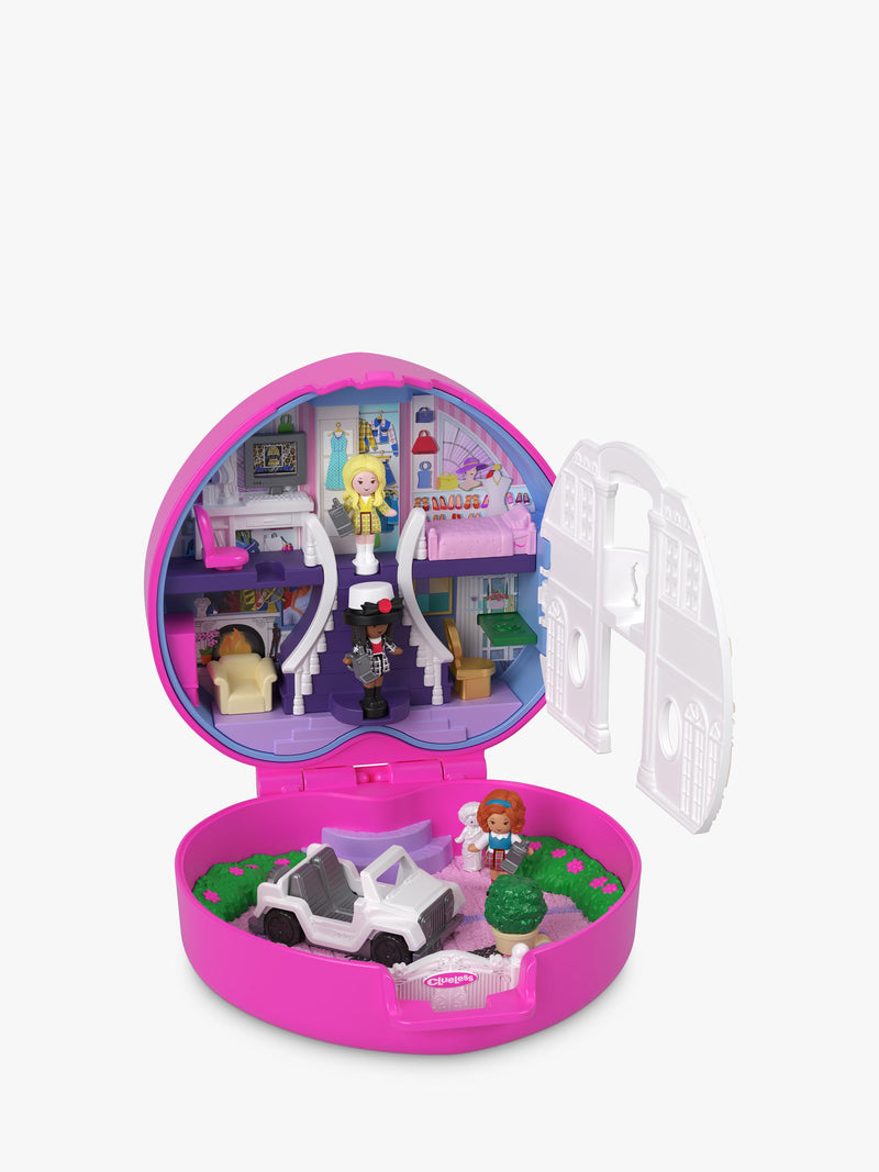 Polly Pocket Clueless Compact micro dolls set - British product