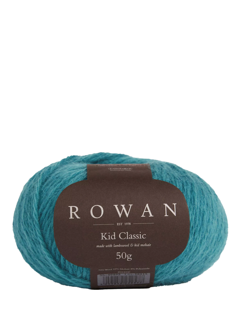 Rowan Aran-weight wool yarn in Sapphire colour, 50g, imported from the UK