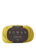 Rowan Cotton Trio Knitting Yarn, 50g, Lime