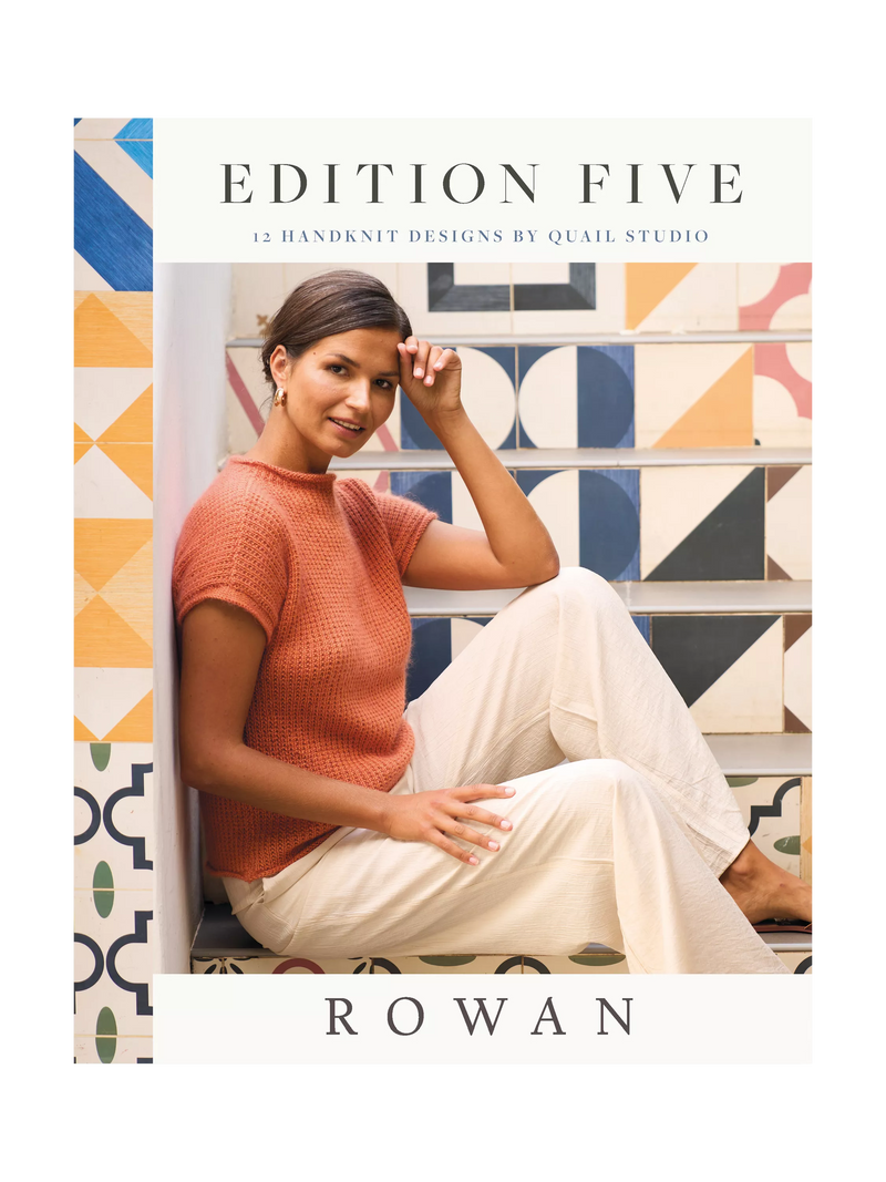 Rowan Edition Five knitting pattern book 92 pages, imported from the UK