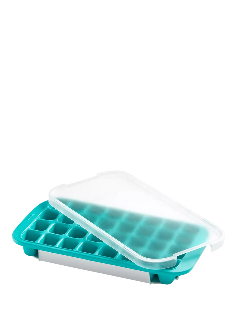 Lékué ice cube tray turquoise 32 cube with lid - British product