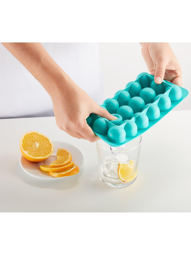 Lékué ice cube tray turquoise 32 cube with lid - British product
