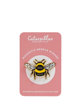 John Lewis Caterpillar Cross Stitch Bee Kind Needle Minder 0.6 x 2.8 x 4.0cm- Buy online at McGrocer