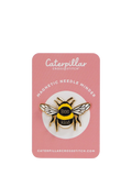 Caterpillar Cross Stitch Bee Kind needle minder, imported from the UK
