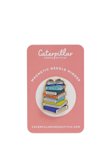 John Lewis Caterpillar Cross Stitch Book Stack Needle Minder- Buy online at McGrocer