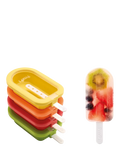 Lékué Classic Stackable Popsicle Ice Lolly Moulds Set of 4, UK version