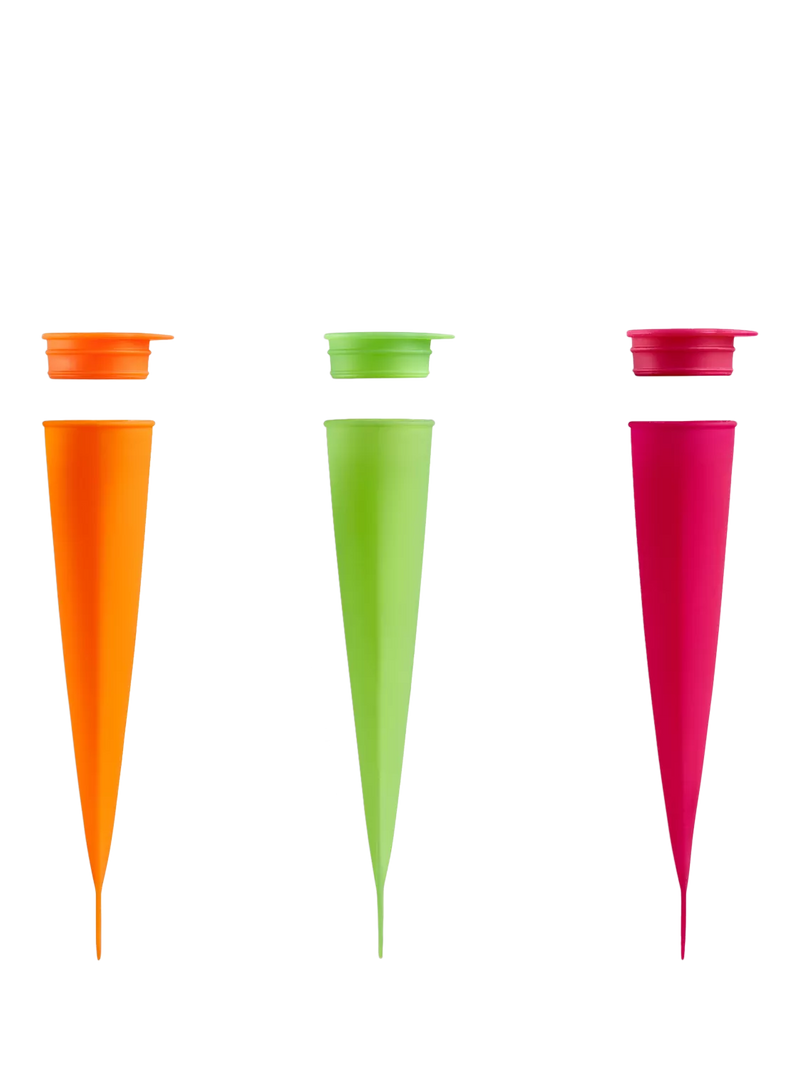 Lékué ice pop lolly moulds assorted set of 3, UK version