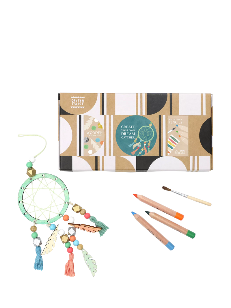 Cotton Twist dreamcatcher craft kit - British product