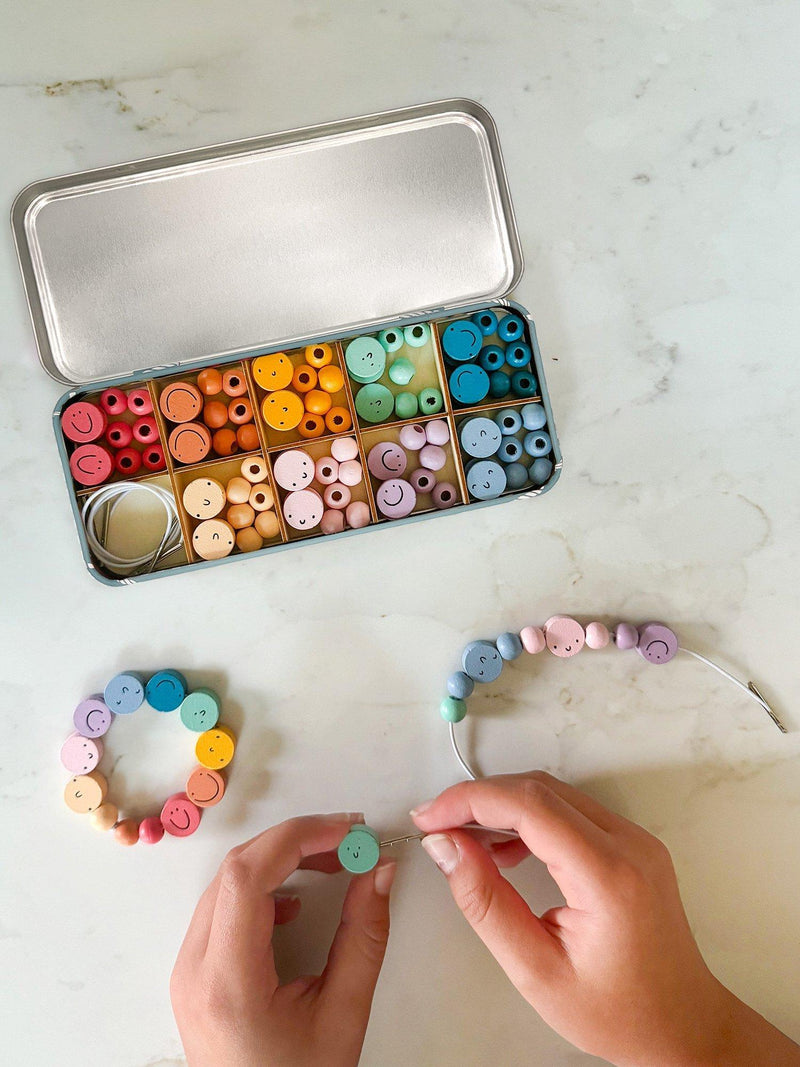 Cotton Twist bracelet beading kit - British product